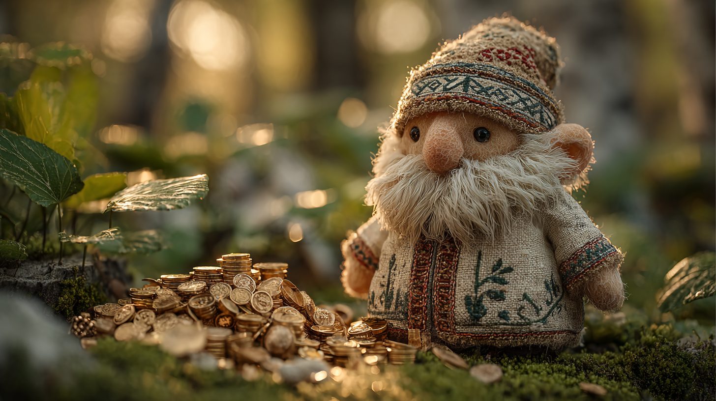 Денежный гном в славянском фольклоре: путь к финансовому изобилию