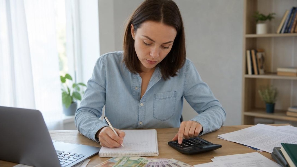Калькулятор и наличные - расчёт налога по ставкам 4% и 6%