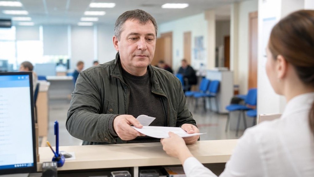 Подача документов на банкротство через МФЦ за стойкой регистратора