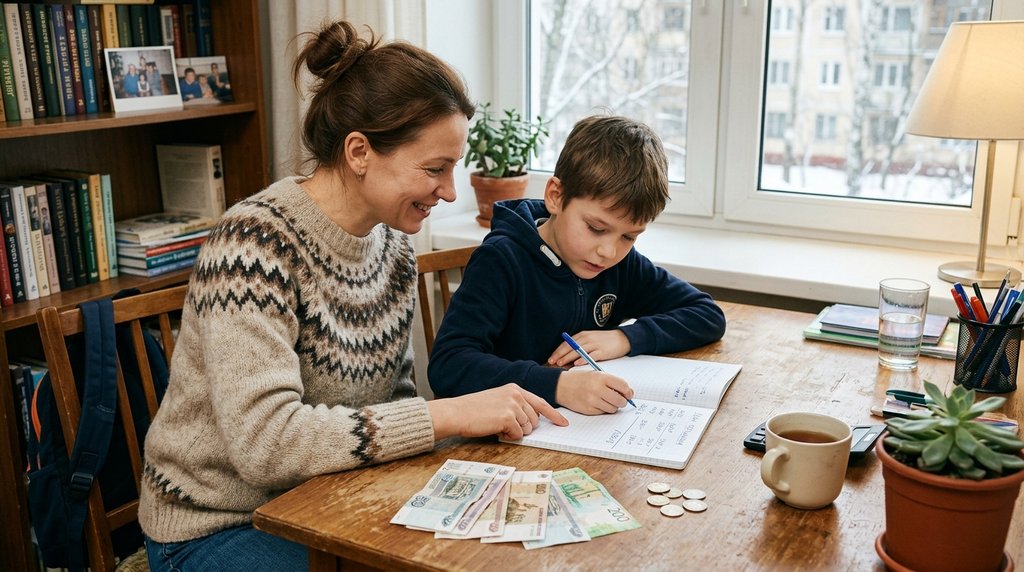 Родитель составляет план возврата денег