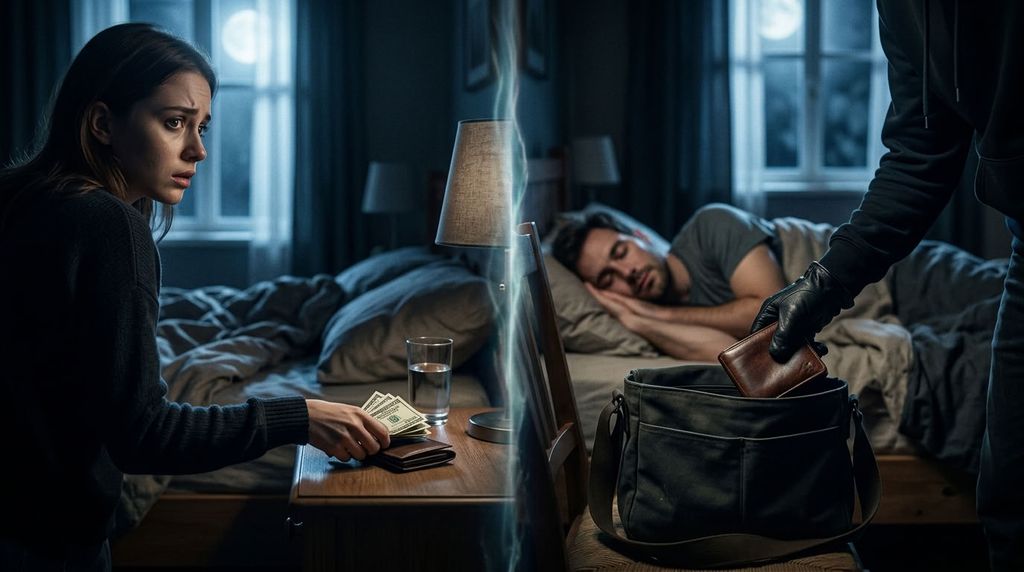 Разделение сна где один крадет а другой теряет деньги