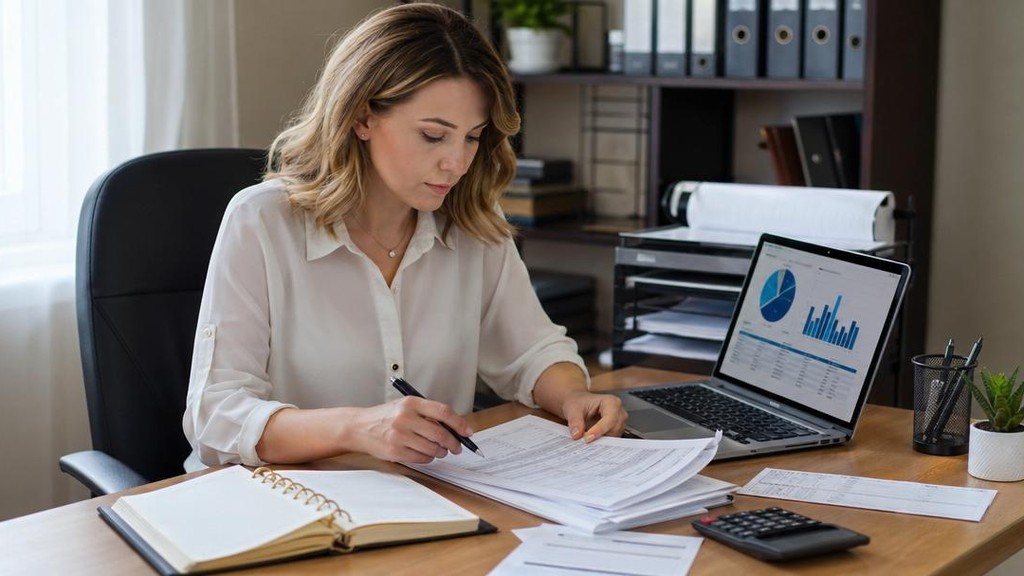 таблица сроков авансового отчета на рабочем столе бухгалтера